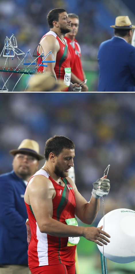 Ivan Tikhon at Rio Games