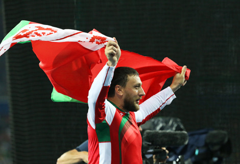 Rio 2016 silver medalist – hammer thrower Ivan Tikhon of Belarus