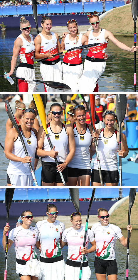 Rio 2016: Margarita Makhneva, Nadezhda Lepeshko, Olga Khudenko and Marina Litvinchuk