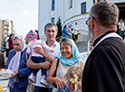 Savior of the Apple Feast Day in Holy Resurrection Cathedral in Brest 