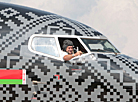 Belavia aircraft in the World of Tanks livery