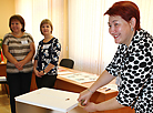 Избирательный участок в Минске