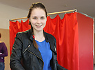 Polling station No.14 in Vitebsk 