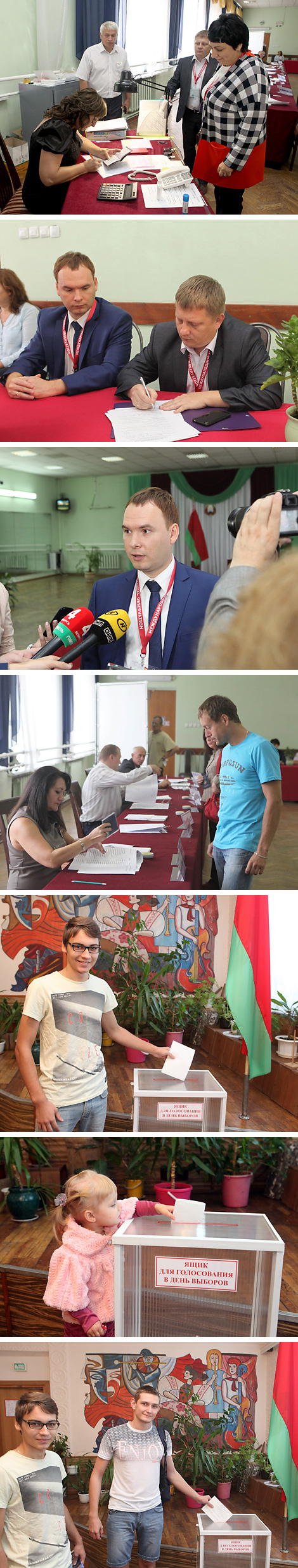 Voting in Gomel