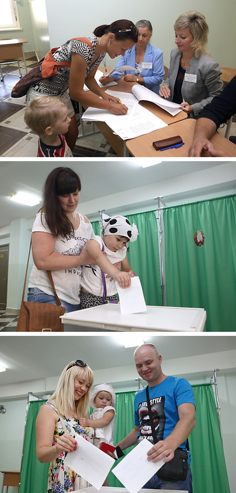 Voting in Grodno