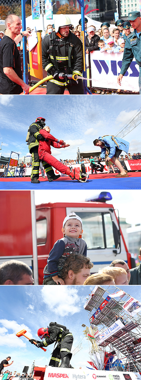 International competitions The Strongest Firefighter and Rescuer