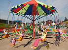 Children’s area at Tankman’s Day celebrations
