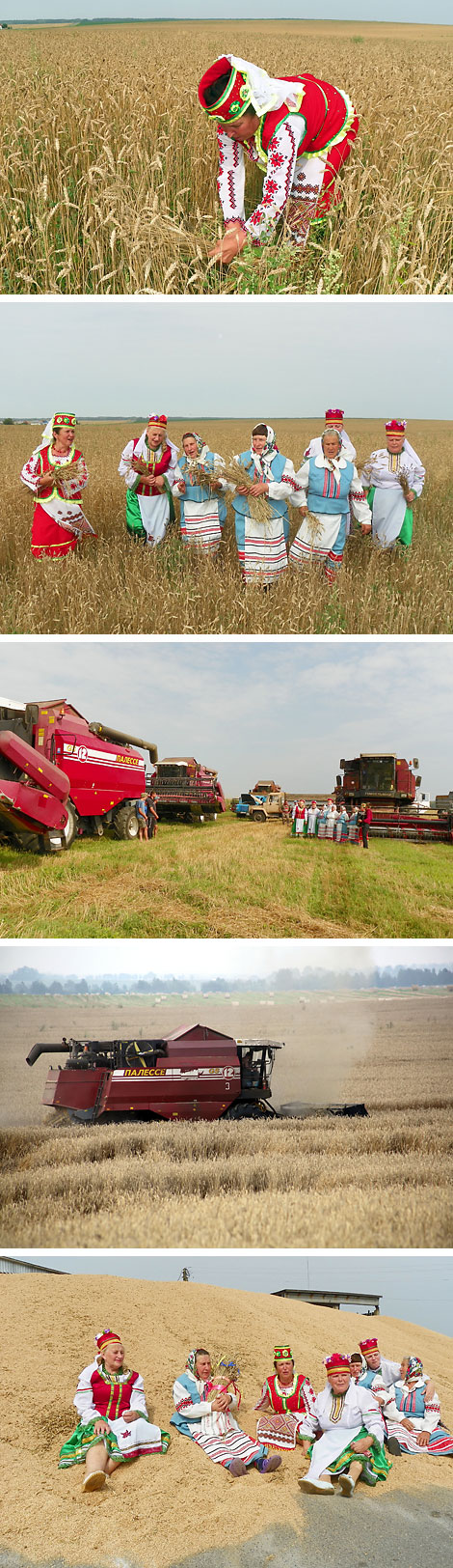 Dazhynki, a Slavic harvest festival that has survived to modern times