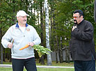 Alexander Lukashenko and Steven Seagal: on agriculture and other matters
