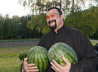 Alexander Lukashenko and Steven Seagal