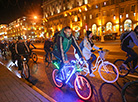 Bike ride during Car-Free Day in Minsk 