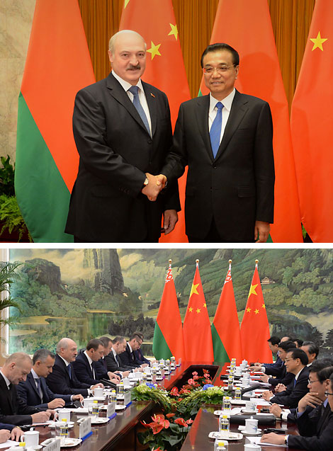 Alexander Lukashenko meets with Premier of China's State Council 