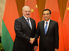 Alexander Lukashenko meets with Premier of China's State Council 