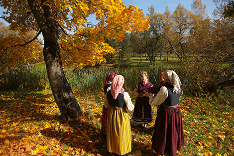 Belarusian Harvest Festival in Vyazynka