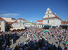 Historical center of Minsk. The Upper City