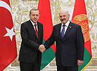 Recep Tayyip Erdogan and Alexander Lukashenko