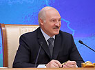 Прэс-канферэнцыя Прэзідэнта Беларусі Аляксандра Лукашэнкі для расійскіх рэгіянальных СМІ