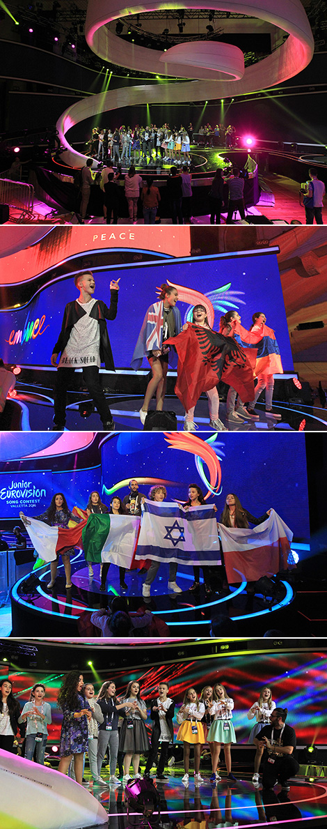 Rehearsal of the 2016 Junior Eurovision final show