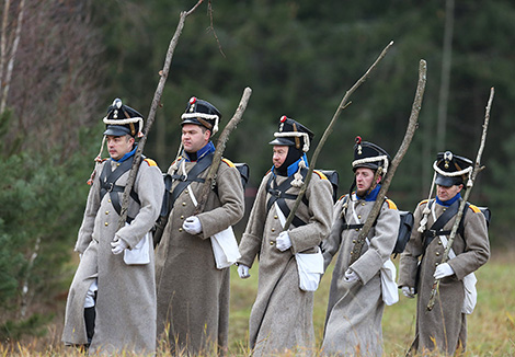 Napoleon's Crossing of the Berezina: reenactment 204 years on 