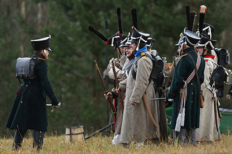 Napoleon's Crossing of the Berezina: reenactment 204 years on