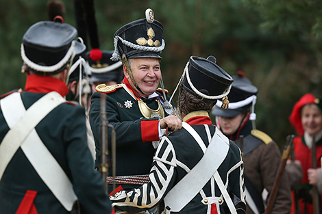 Napoleon's Crossing of the Berezina: reenactment 204 years on