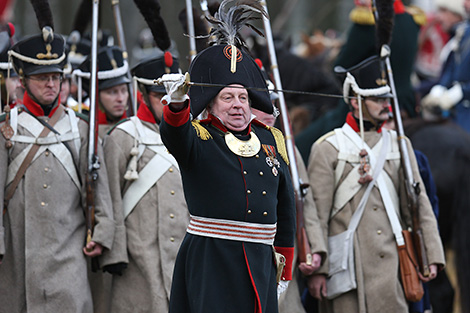 Napoleon's Crossing of the Berezina: reenactment 204 years on