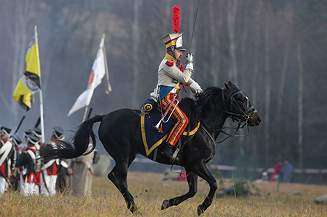 Napoleon's Crossing of the Berezina: reenactment 204 years on