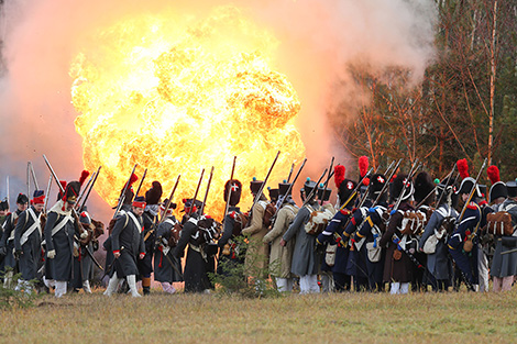 Napoleon's Crossing of the Berezina: reenactment 204 years on