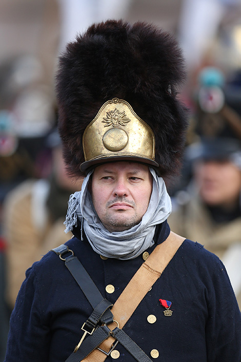 Napoleon's Crossing of the Berezina: reenactment 204 years on