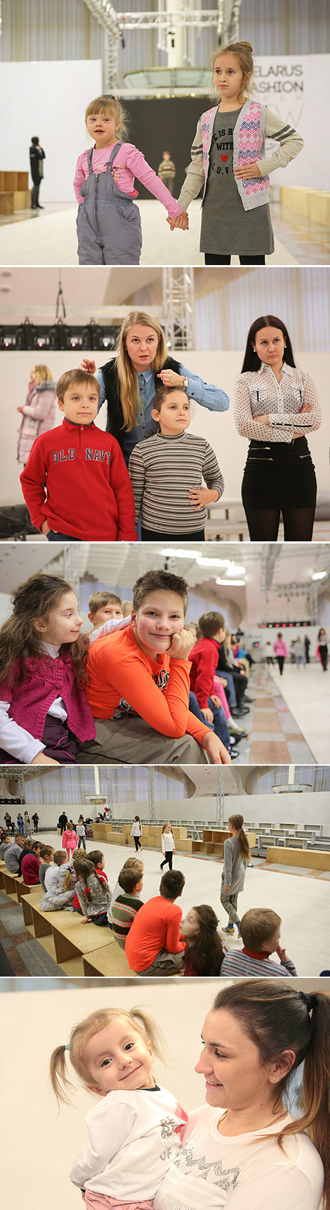 Inclusive kids fashion show at Belarus Fashion Week SS 2017