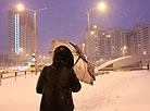 阿克塞尔气旋为白俄罗斯送来降雪