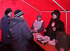 Warming centers in Mogilev