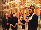 Turov cathedral receives unique icon cover on Christmas eve