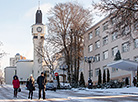 Winter morning in Vitebsk: Gogolya Street