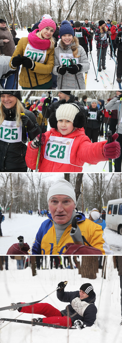 Дзень снегу ў Гомелі