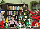 Book Kolyada in Gertsen central library in Gomel