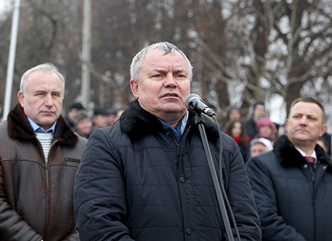 Parizh-Mosar tractor rally in Vitebsk Oblast 