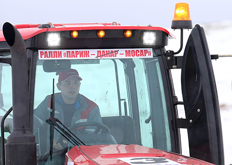 Parizh-Mosar, maiden tractor off-road rally in Belarus