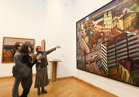 Экскурсія па выставе 