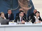Встреча Александра Лукашенко с авторитетными экспертами и журналистами