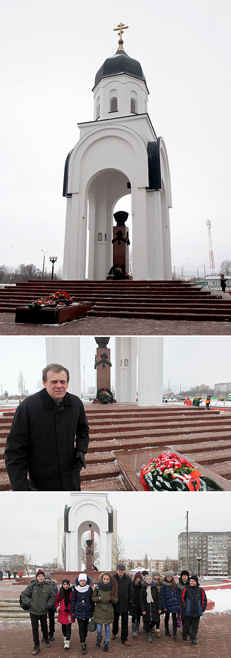 Foreign war veterans commemorated in Gomel