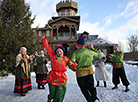 Maslenitsa celebrations in Ilya Repin Museum in Zdravnevo