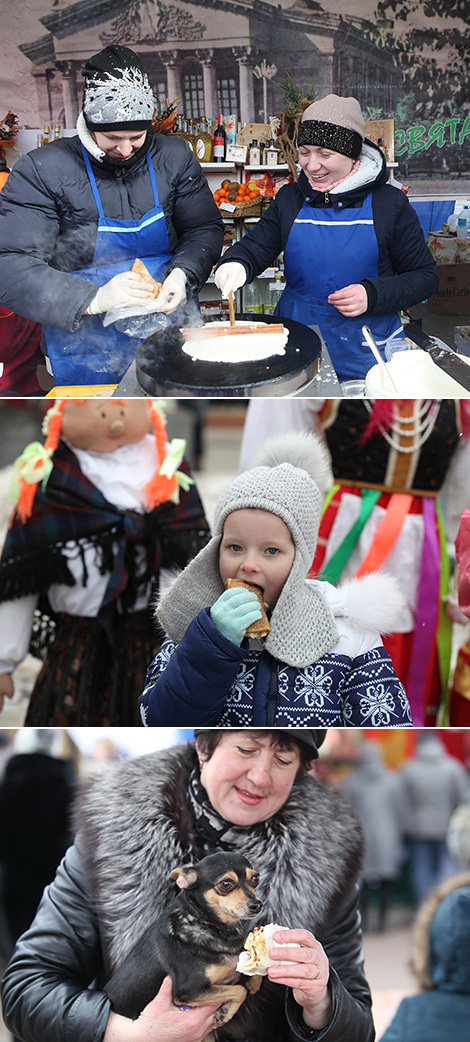 Maslenitsa celebrations in Gomel