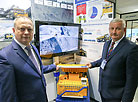 Gigantic BelAZ haul truck