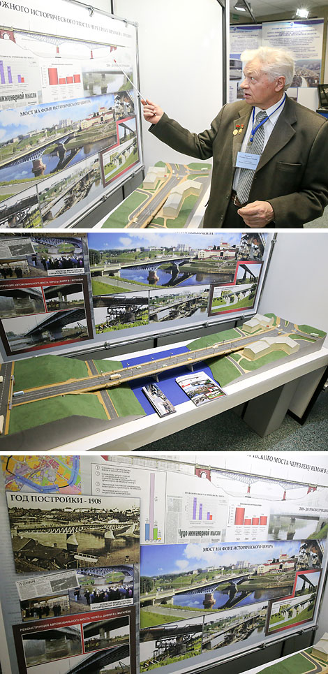 Reconstruction of a bridge over the Neman River using an innovative technology
