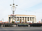 Торжественный марш к 100-летию милиции в Минске