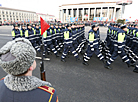 Торжественный марш к 100-летию милиции в Минске