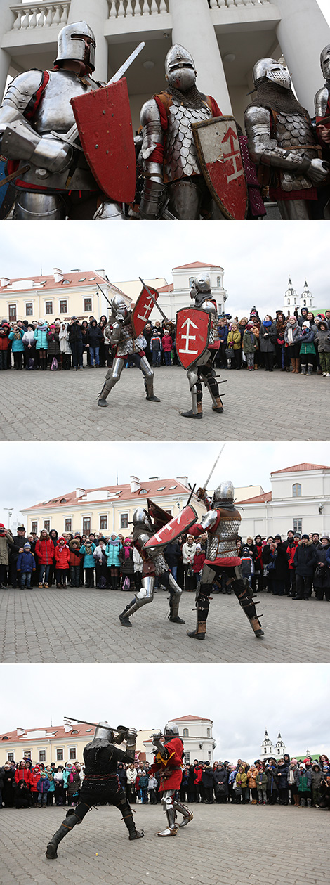 Chivalry at All Times festival in Minsk