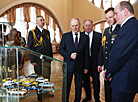 Postwar police uniforms on display in Grodno