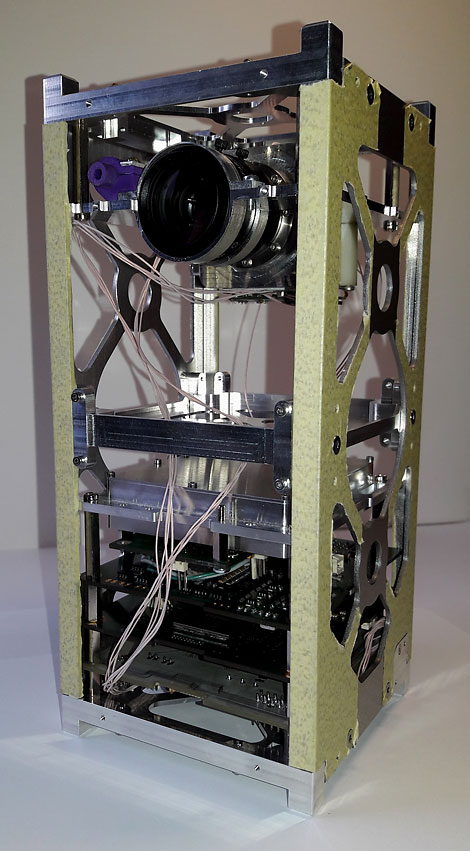 Progress in the work to create the nanosatellite had reached the 90% mark by the beginning of 2017